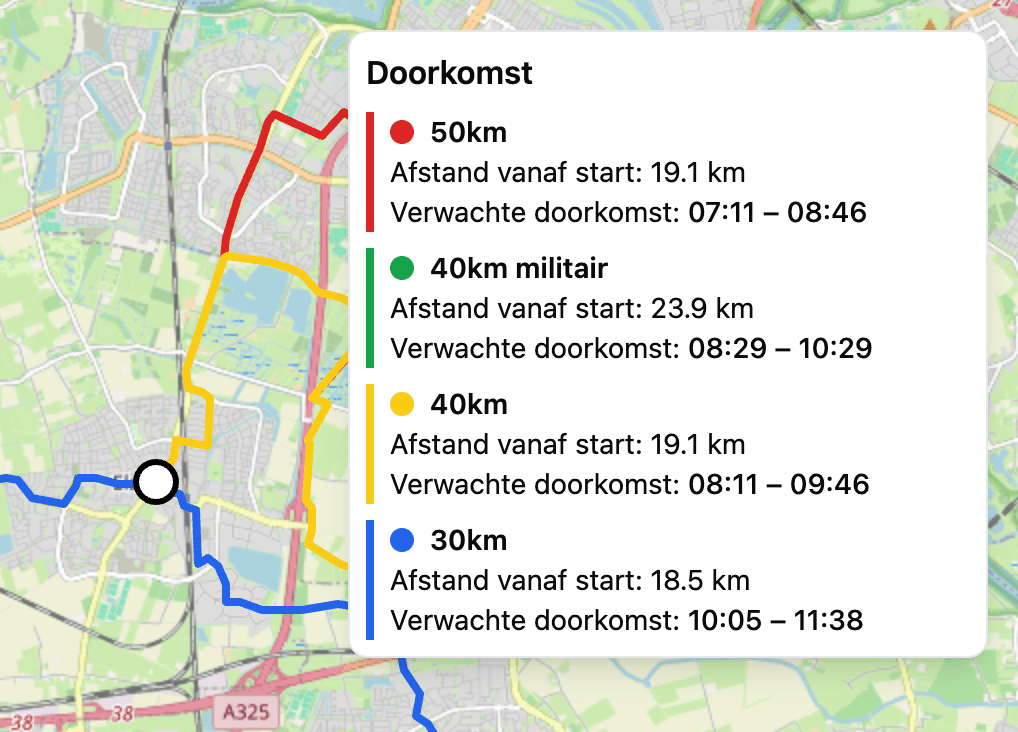 4Daagse Tijden screenshot